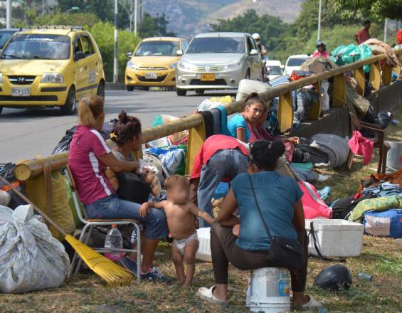 Venezolanos en Cali