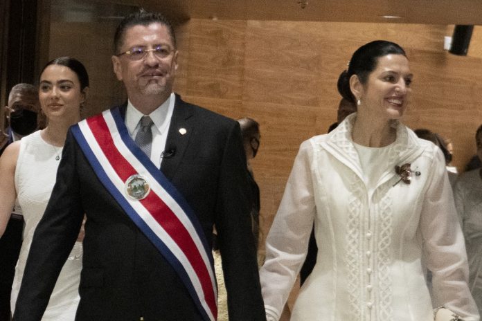 COSTA RICA-CHAVES-INAUGURATION