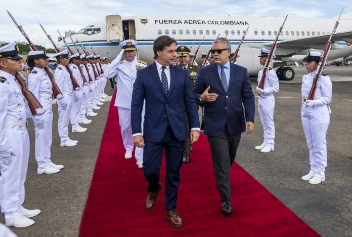 COLOMBIA-URUGUAY-DUQUE-LACALLE POU