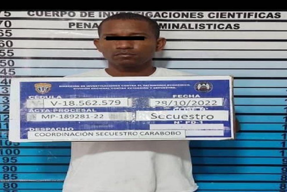 Capturaron a policía involucrado en secuestro del empresario en Carabobo