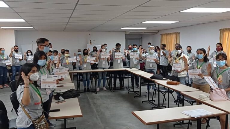 Juramentados observadores de la participación de las comunidades en elecciones del 21N