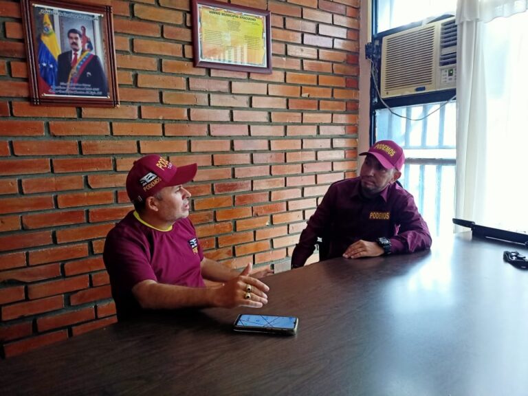 Vicepresidente nacional de Podemos de gira por el Táchira