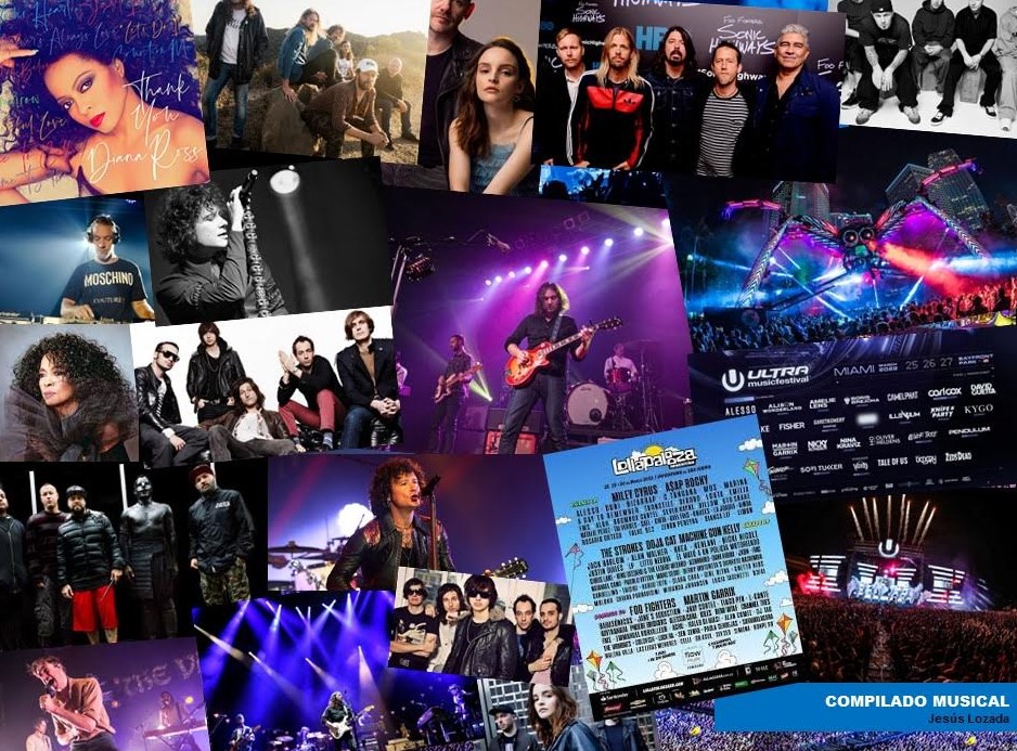 Esta semana Bunbury, Foo Fighters, Festival Lollapalooza y Ultra Music