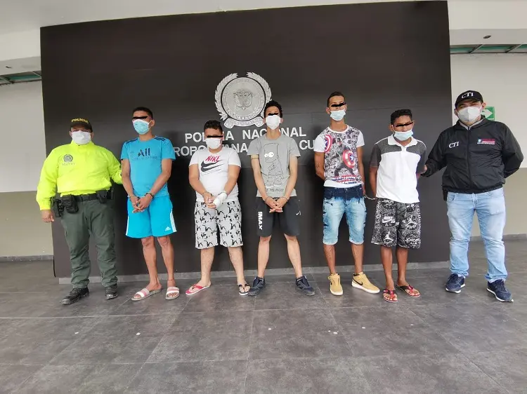 Duro golpe al “Tren de Aragua” dio la policía de Colombia en Cúcuta 