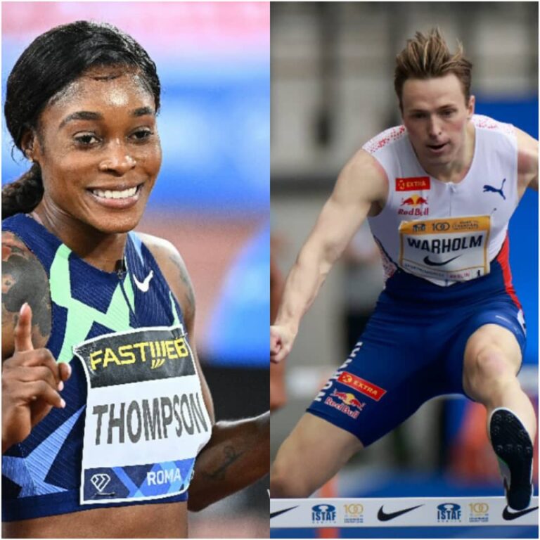 Warholm y Thompson-Herah, mejores atletas de 2021 para World Athletics