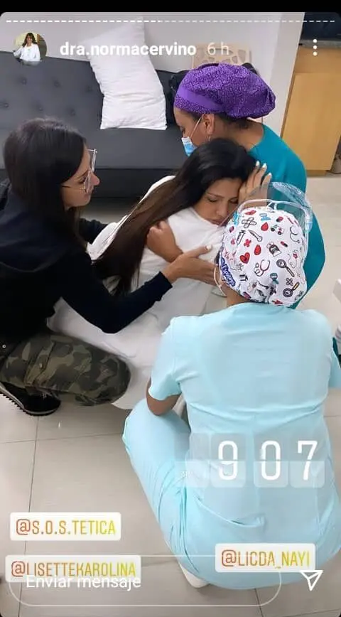 Así fue el complicado proceso de parto por el que atravesó Karlis Romero en el nacimiento de su hija