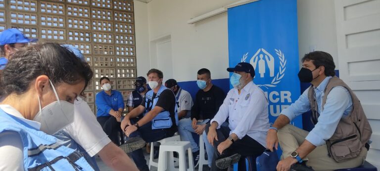 Representante de la ONU visitó la frontera