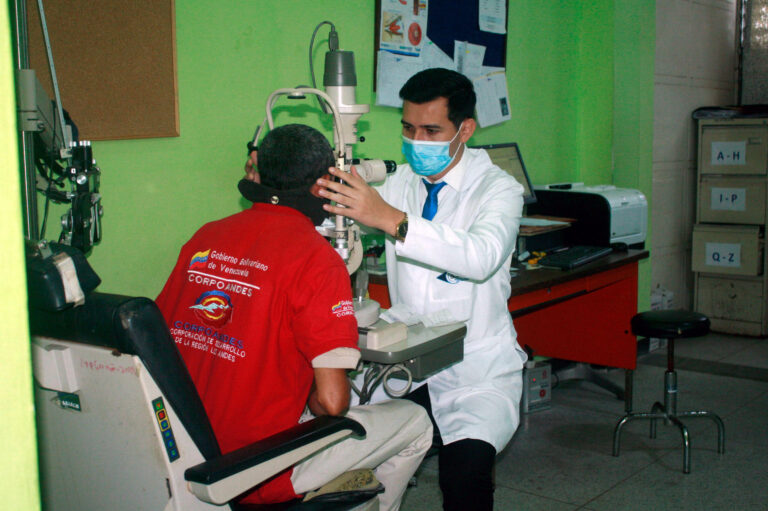 Oftalmología del Hospital Central atiende más de 2 mil pacientes al mes