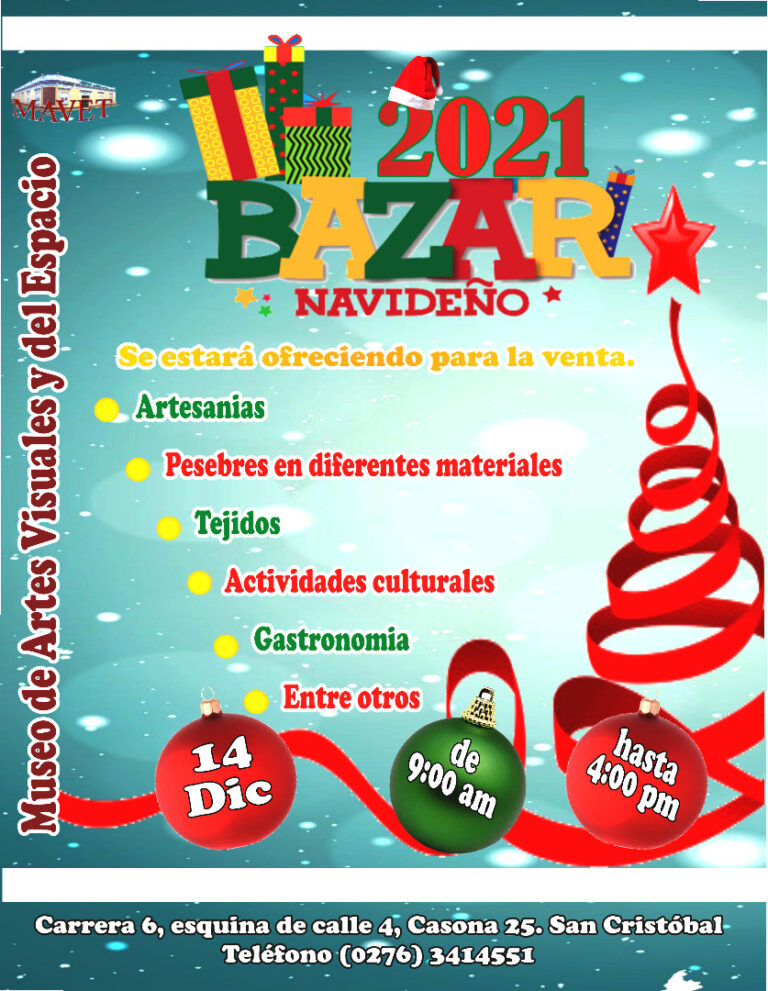 Bazar navideño en el Mavet