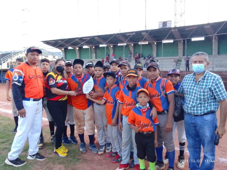 Mérida derrotó a Cojedes  para ganar torneo de béisbol Pony