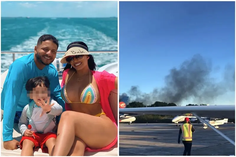 Productor de música urbana Flow La Movie, su esposa e hijo de 4 años fallecieron en el siniestro aéreo en Santo Domingo