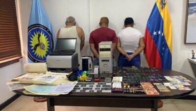 Desmantelado laboratorio dedicado a falsificar documentos públicos