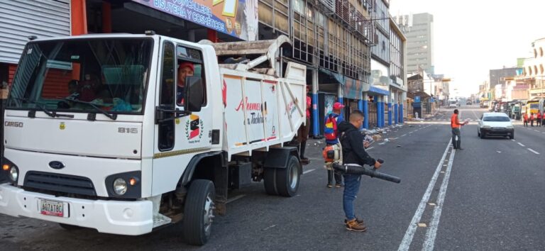 Alcaldía de SC desplegó Plan de limpieza Feliz Año 2022