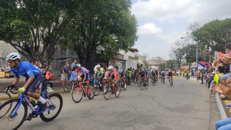 La frontera ovacionó a sus ciclistas en la séptima etapa de la vuelta al Táchira