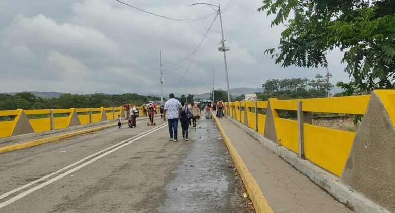 Así se encuentra la movilidad en la frontera este 30E