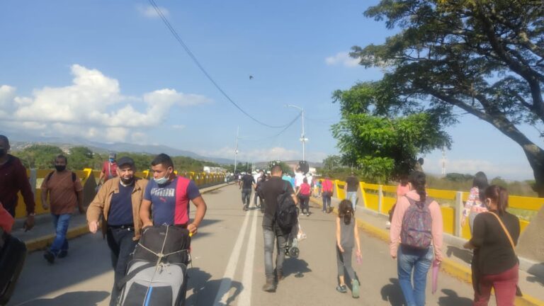 Así inicia la semana sobre el puente internacional Simón Bolívar