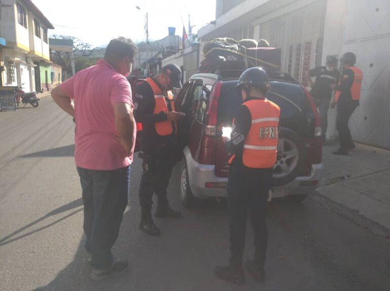 Operativo de concienciación a conductores de la frontera