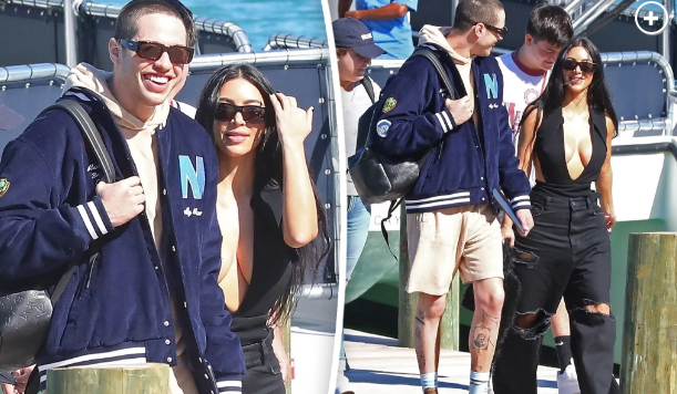 Se acabaron los rumores: Se filtran fotos intimas de Pete Davidson y Kim Kardashian