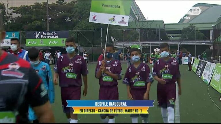 San Antonio Soccer arribó a Medellín para representar a Venezuela en el Baby Fútbol Colanta