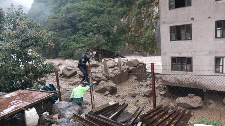 Inundaciones en Machu Picchu  dejan un herido, un desaparecido