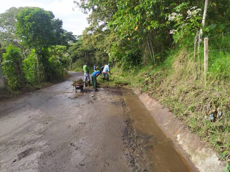 Limpian vía a Casa del Padre 