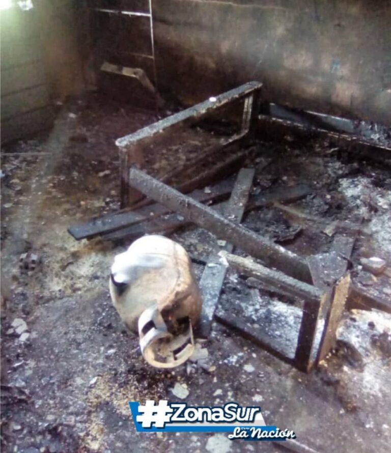 Muere carbonizado en una finca al incendiarse su habitación
