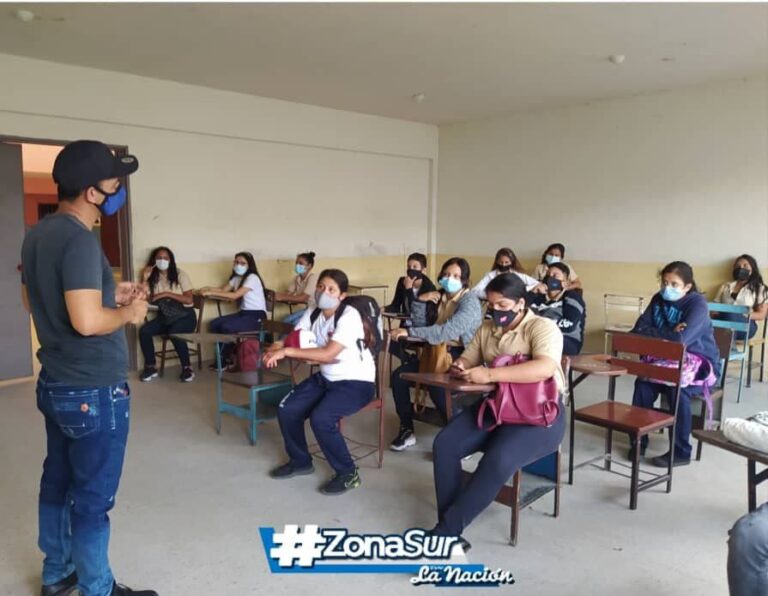 La mayoría de alumnos se reincorporaron a clases en el liceo Francisco Tamayo