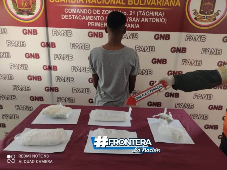 Detienen a sujeto en Peracal con marihuana oculta en productos de la cesta básica