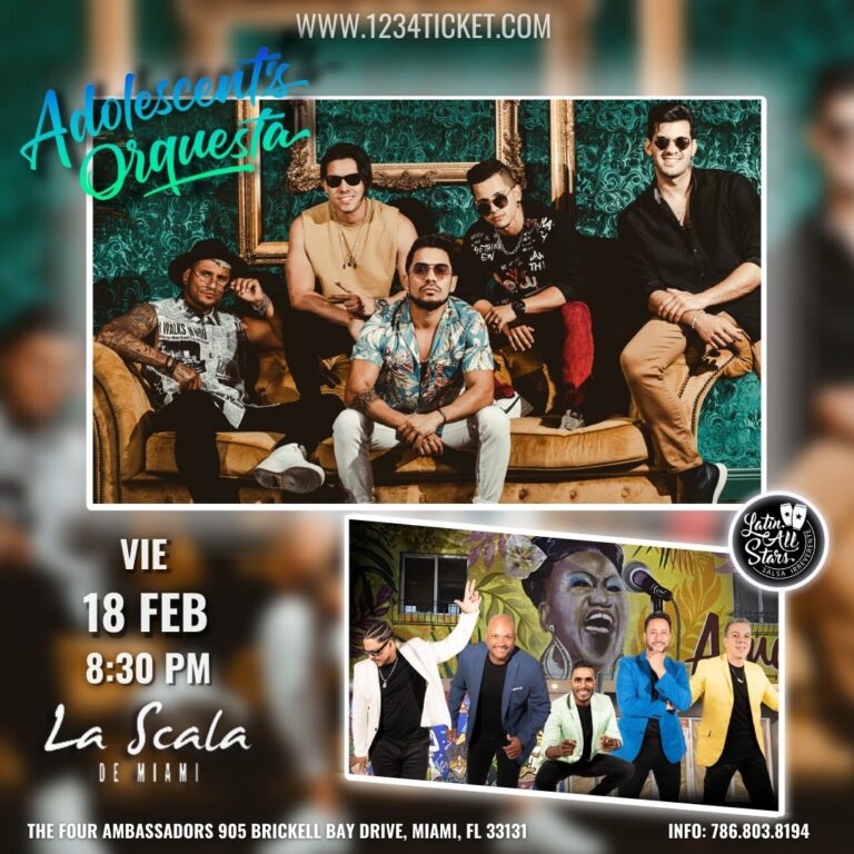 Adolescentes Orquesta prepara un gran concierto junto a Latin All Stars