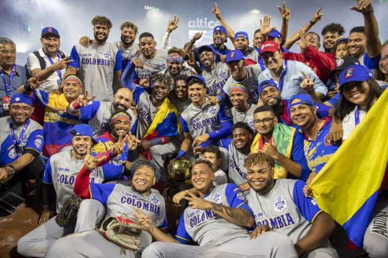 Colombia, un país de fútbol que reina en el paraíso del béisbol