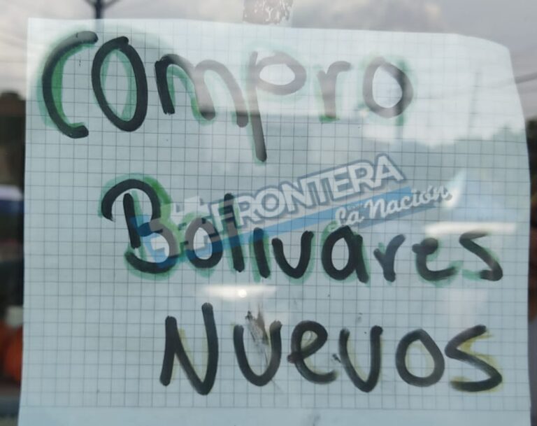Retorna la frase “compramos bolívares nuevos” a las casas de cambio de La Parada
