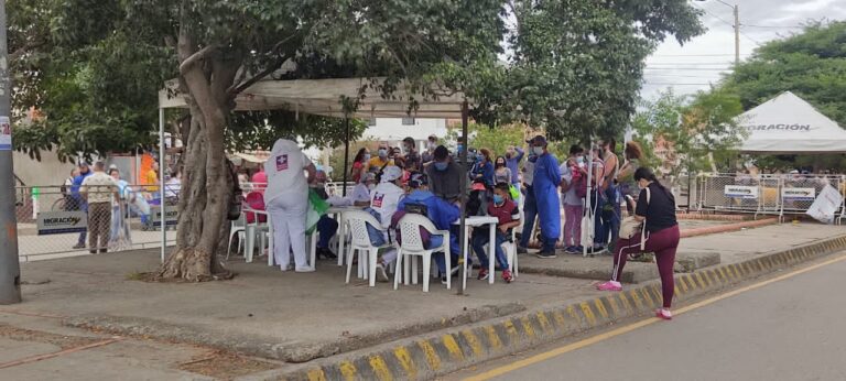 Activo el punto de vacunación en La Parada