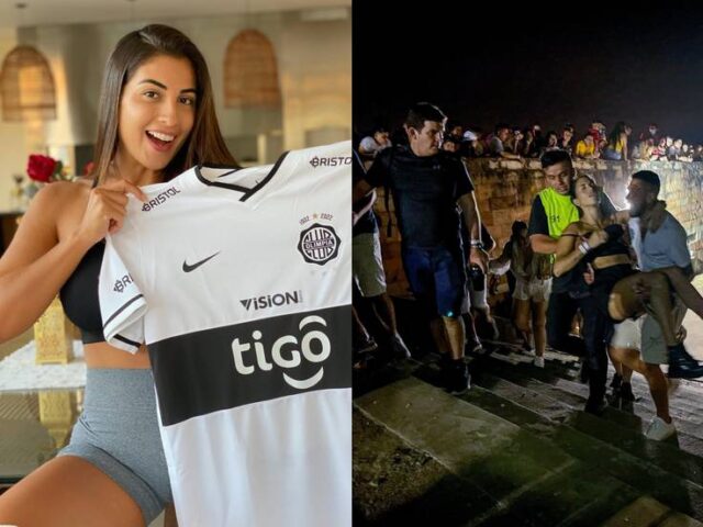 Binomio de Oro cantó "Niña bonita" en el funeral de modelo paraguaya asesinada en concierto