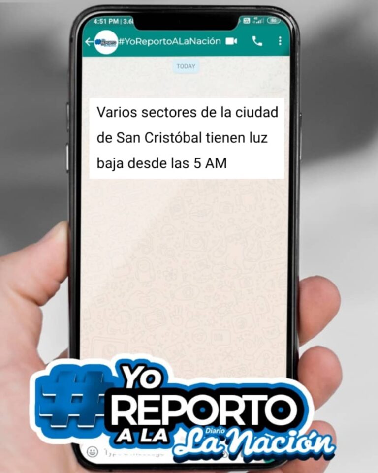 Reportan inestabilidad del fluido eléctrico en la carrera 19 de San Cristóbal