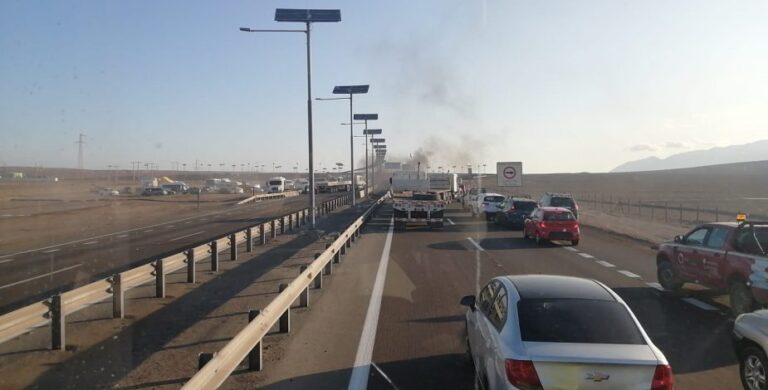 Dos venezolanos provocaron muerte de un camionero en Chile al arrojarle piedras