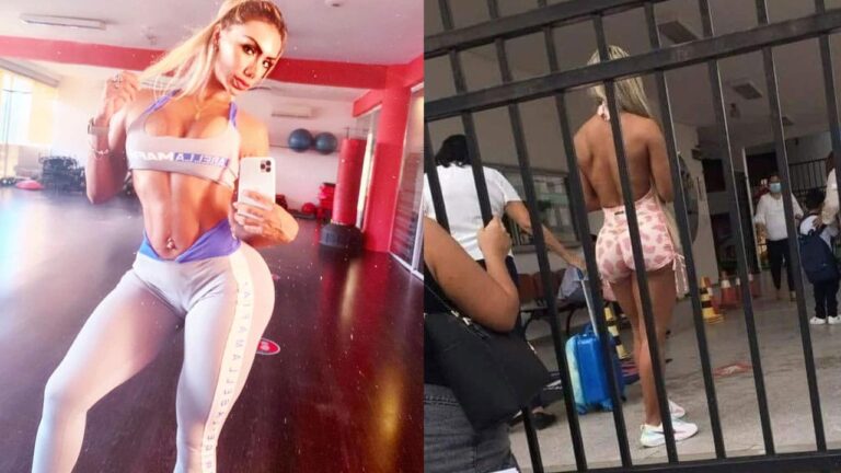 Mamá “fit” respondió a críticas por usar vestimenta “inapropiada” en la escuela de su hijo: “No hago nada malo a nadie”