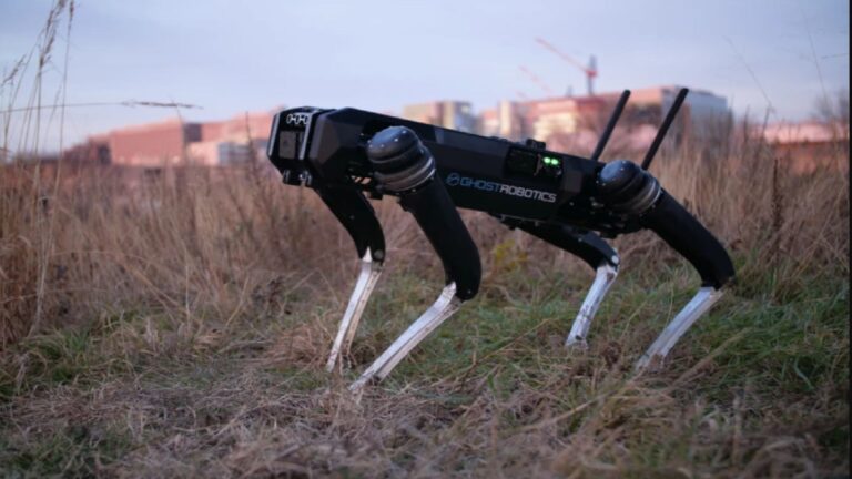 Un perro robot como guardián en frontera entre Estados Unidos y México