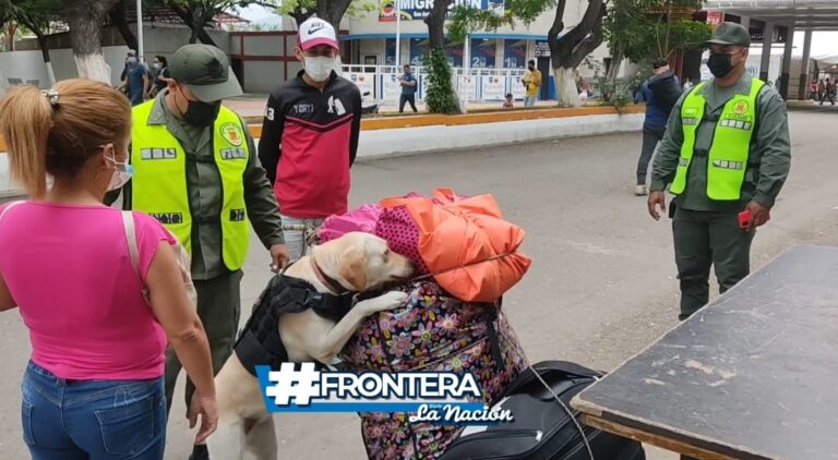 Así se encuentra la circulación desde la aduana y hasta el puente Simón Bolívar
