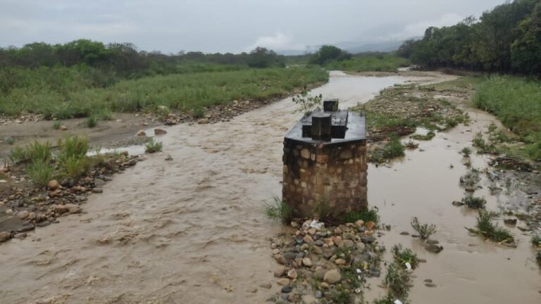 Río Táchira registra leve crecida en su caudal