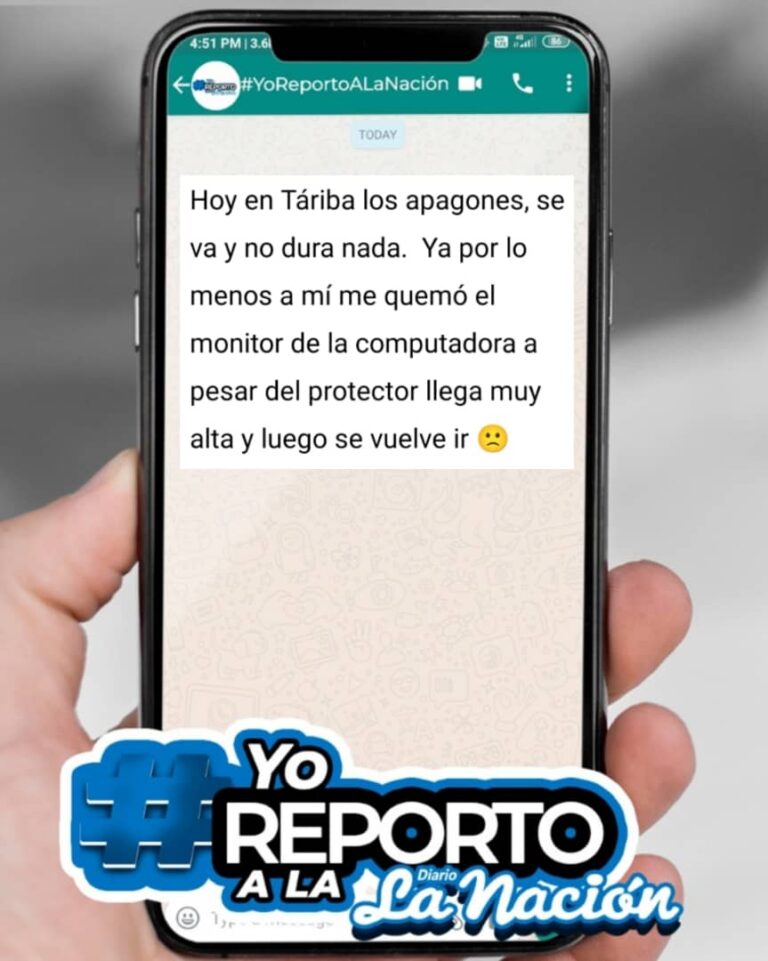 Continúan las quejas por recurrentes cortes de electricidad