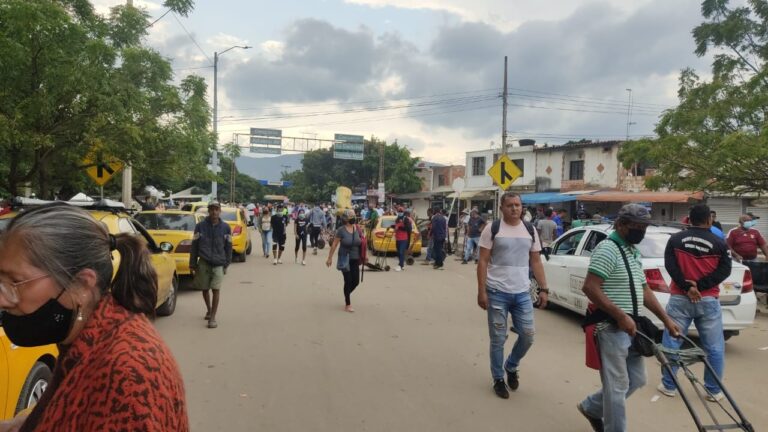 Abarrotada La Parada