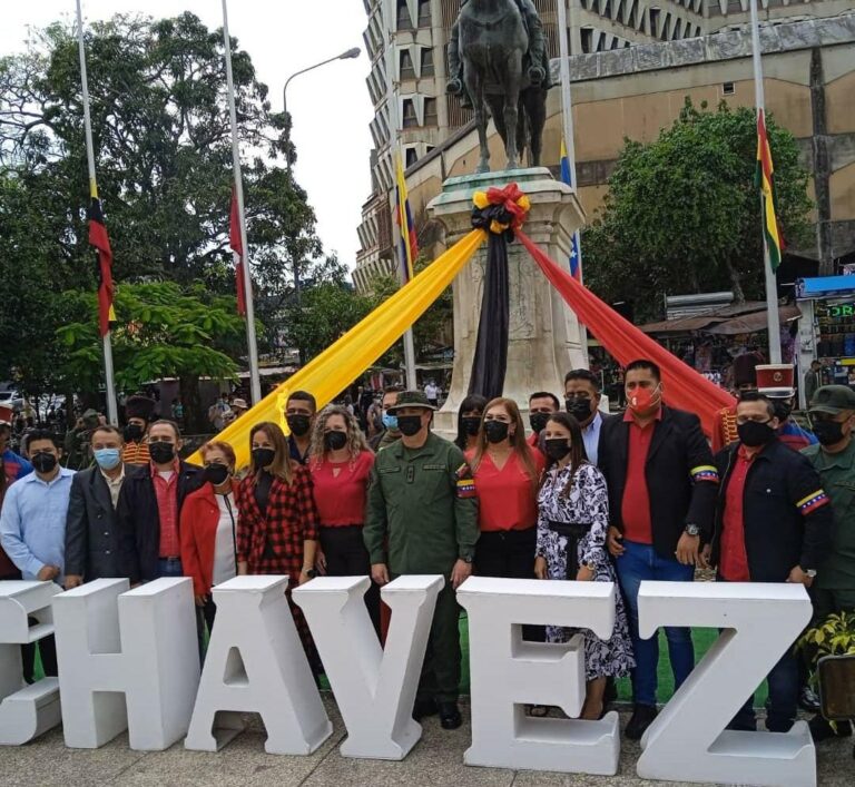 Recordaron al expresidente Chávez, a nueve años de su fallecimiento