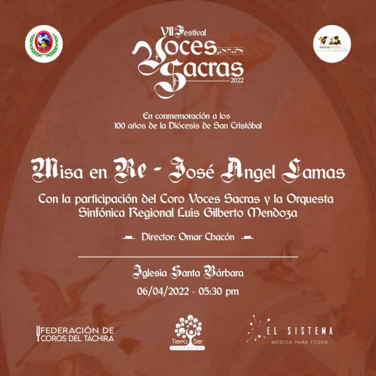 Coro y orquesta se reúnen en concierto de música sacra