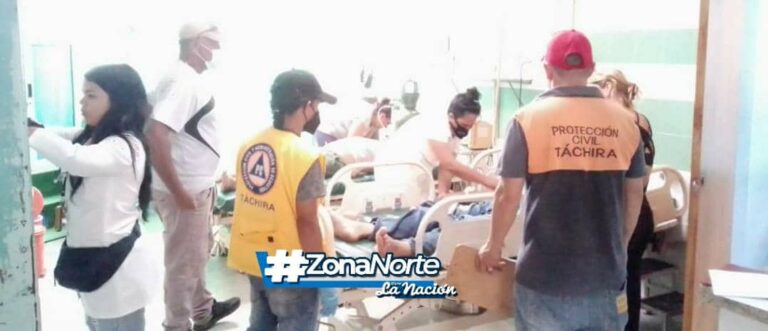 Accidente de tránsito dejó tres lesionados en La Fría