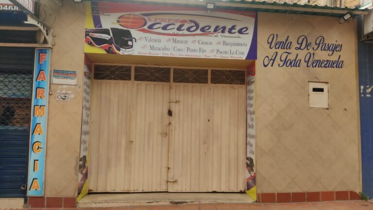 Agencias de venta de pasajes ya no podrán abrir en la avenida Venezuela