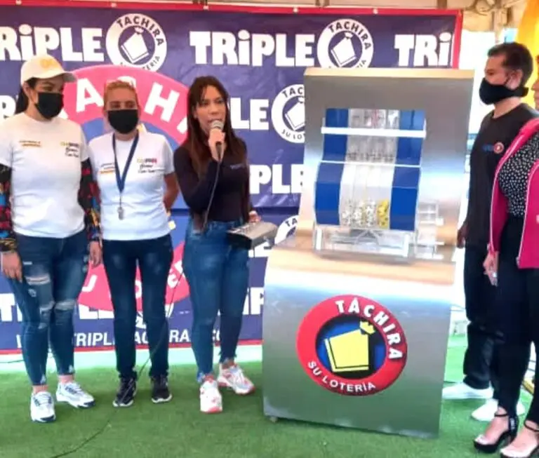 Triple Táchira jugó los tres sorteos desde Santa Ana