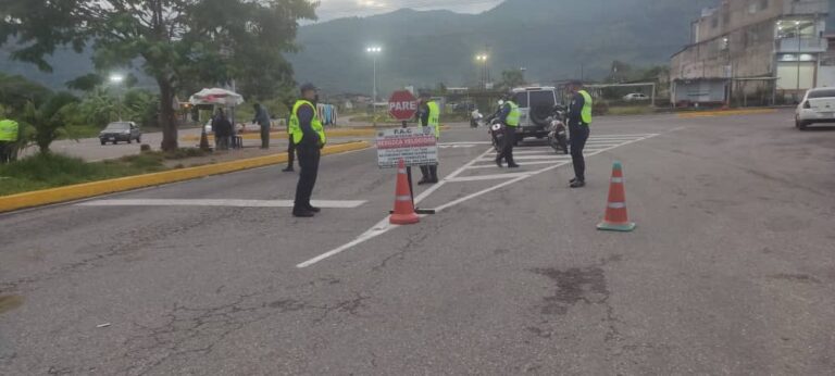 Tomaron las calles de Colón en contra de los infractores de tránsito