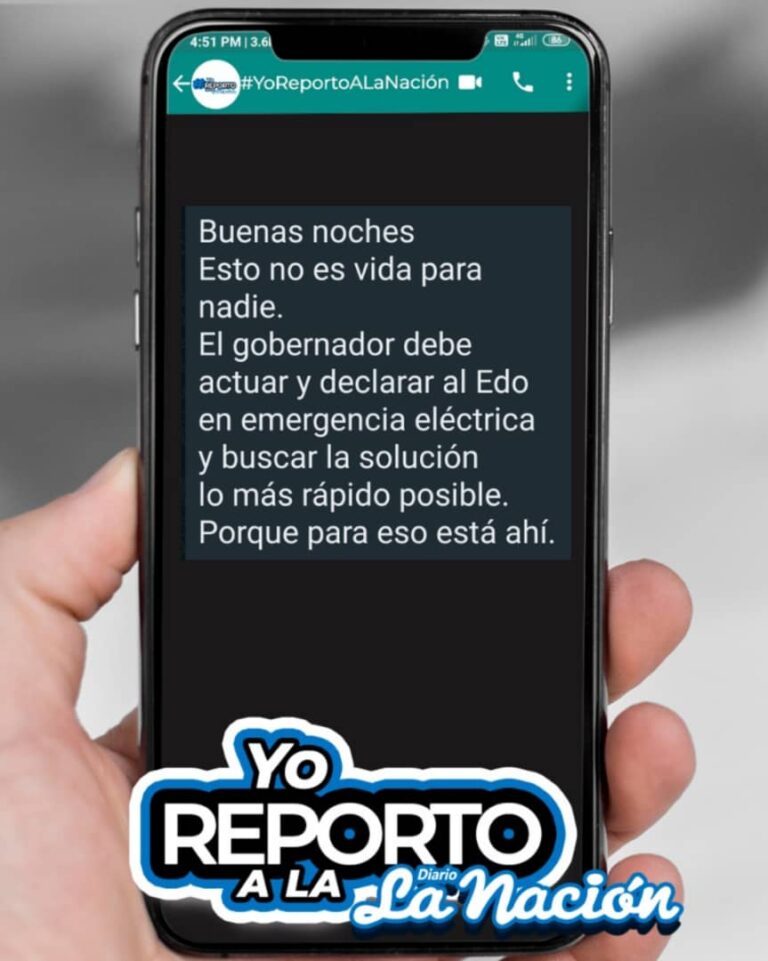Agudiza la crisis eléctrica en Táchira