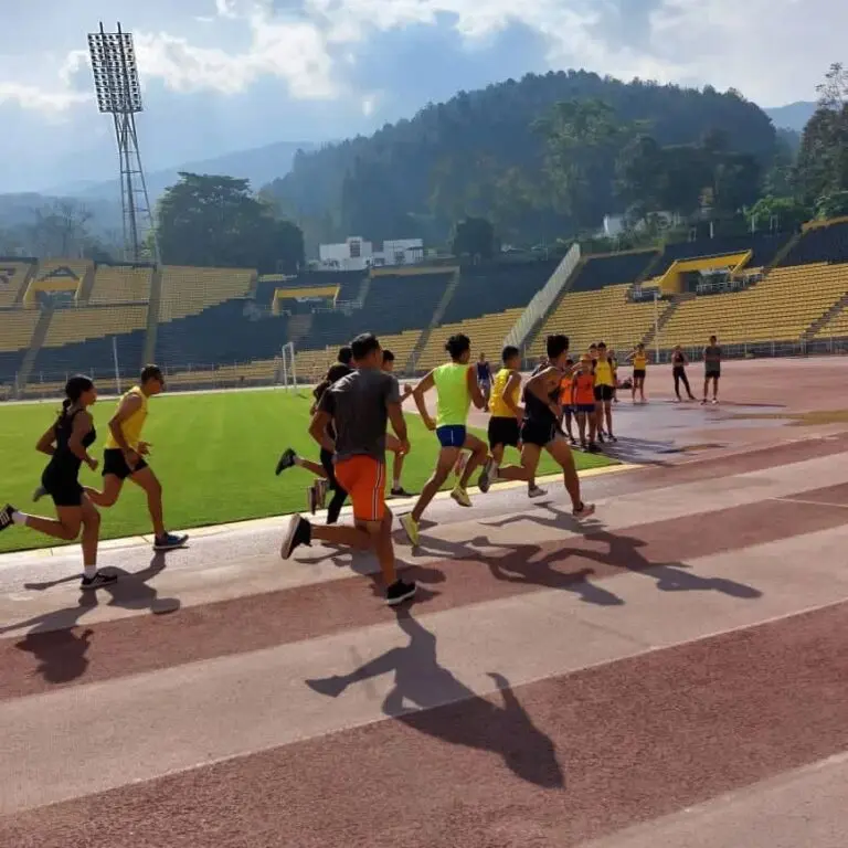 Chequeo de atletismo con el norte en nacional merideño