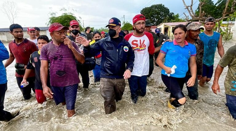 Continúa despliegue para la atención de emergencias por lluvias en el país
